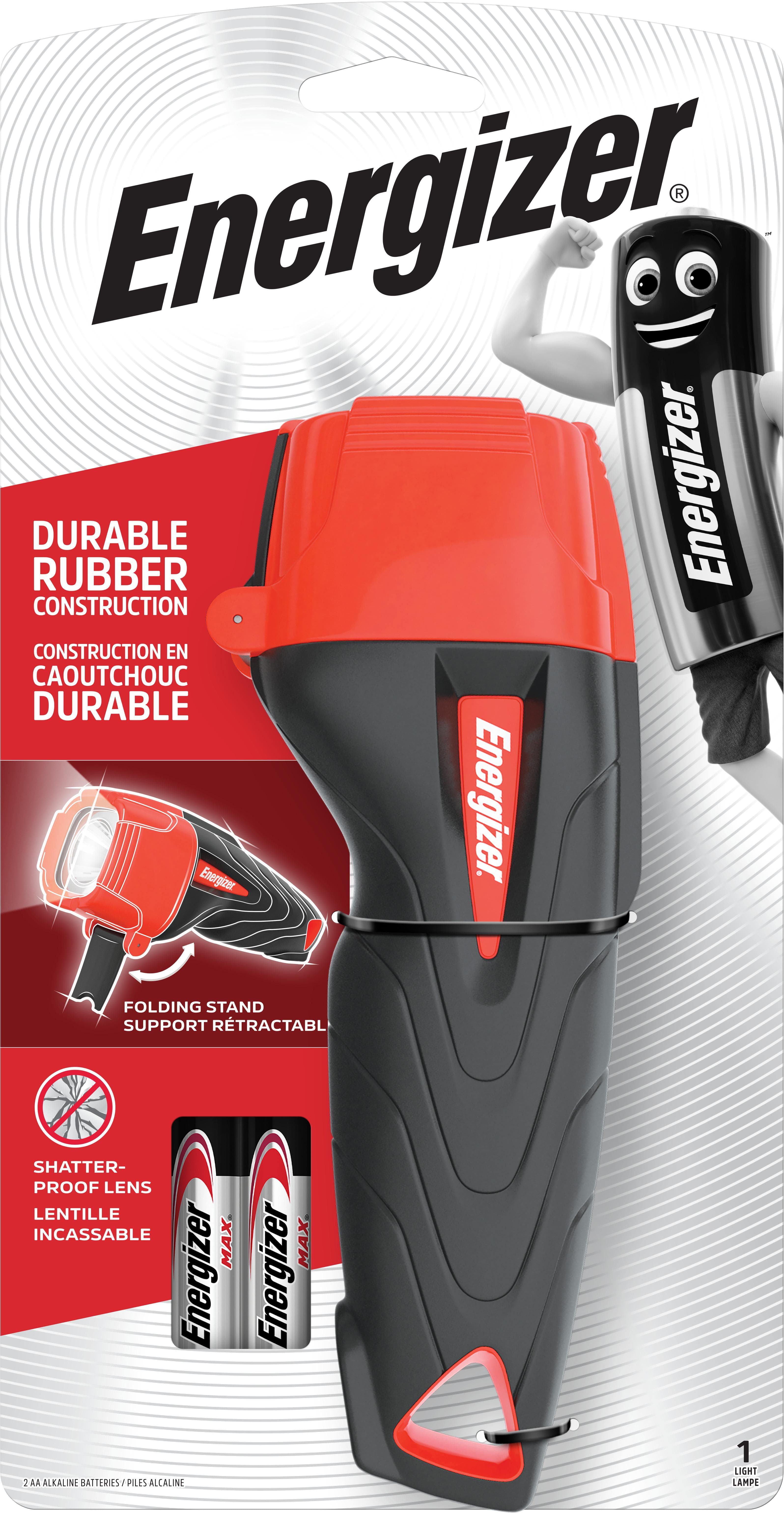 Energizer Impact Rubber Handheld 2AA Torch