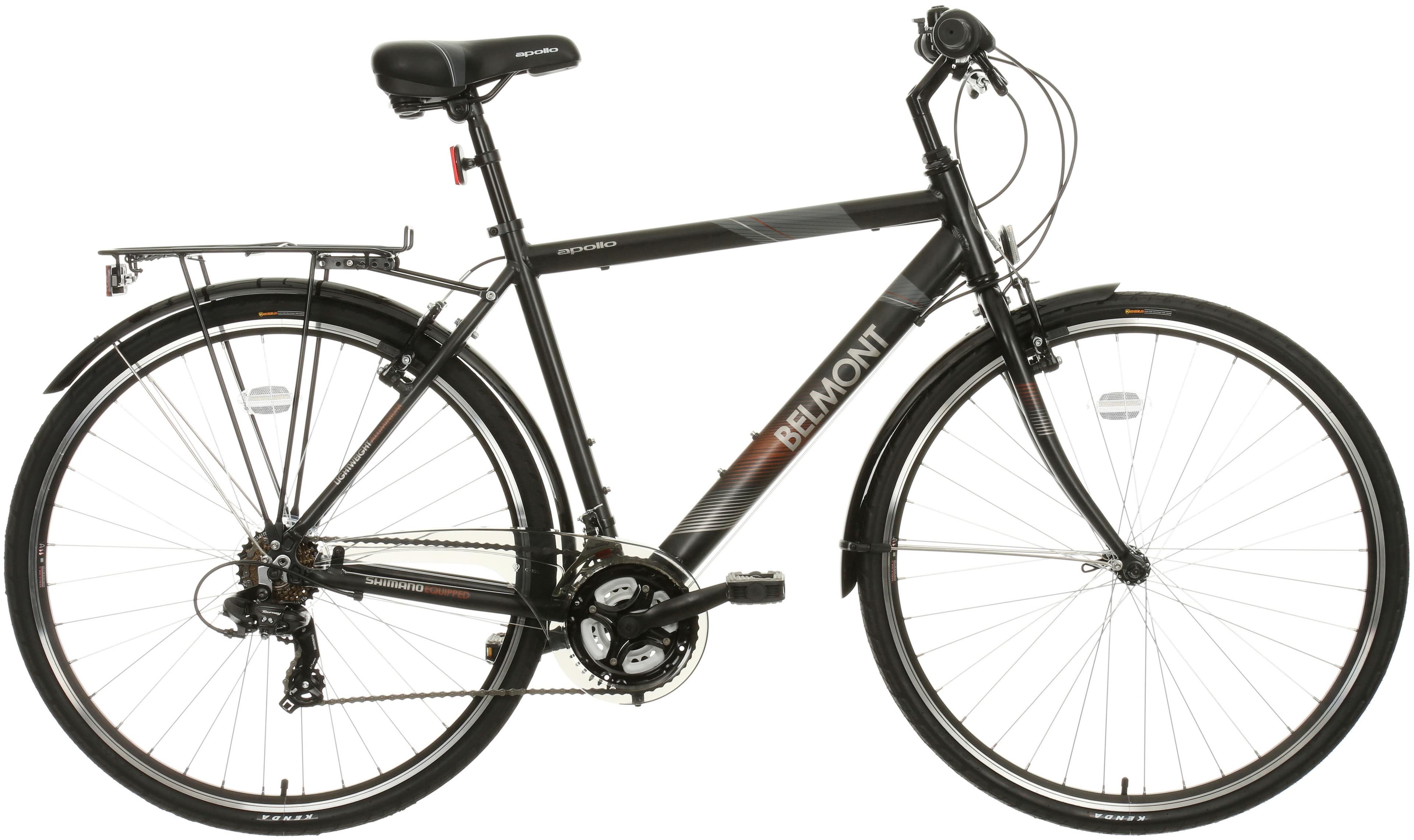 Apollo Belmont Mens Hybrid Bike - L Frame