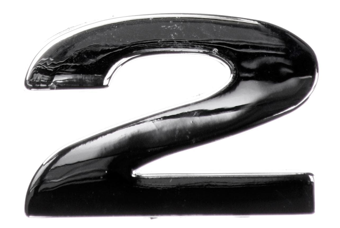 Chrome Number Badge 2