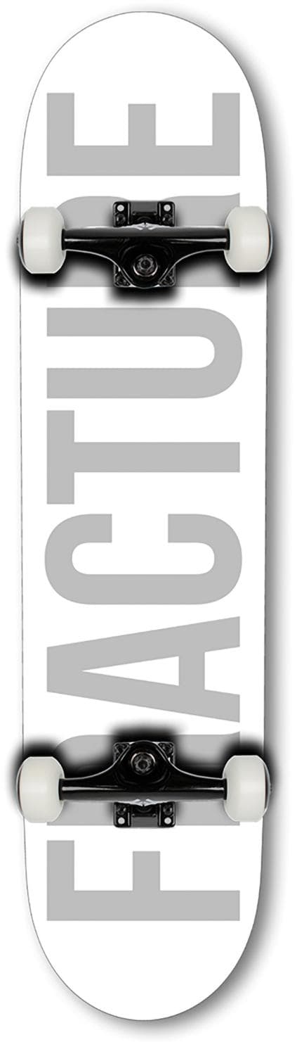 Fracture Skateboard Fade White Complete - 8.0