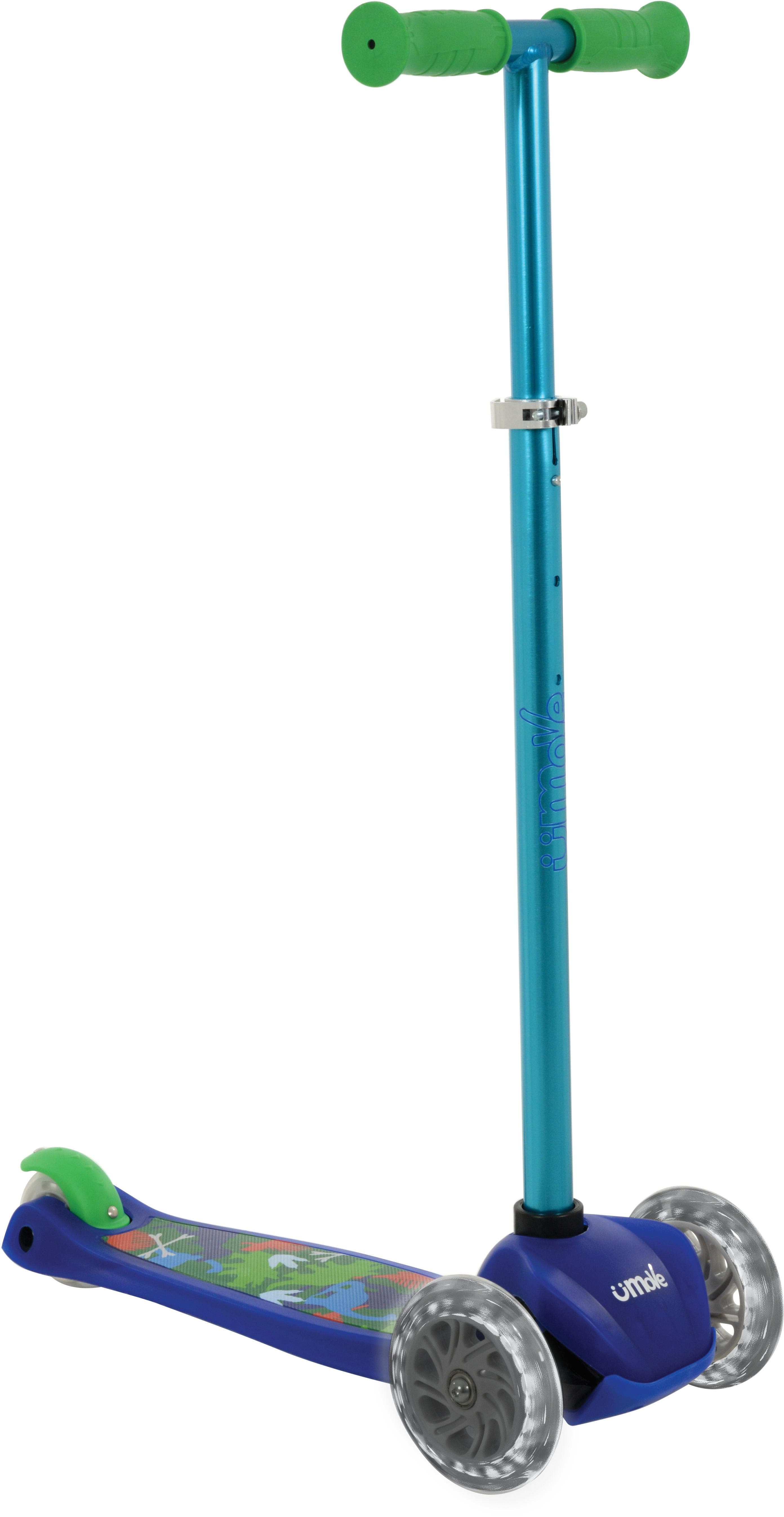 U-Move Flex Tilt Scooter with LED Wheels - Blue