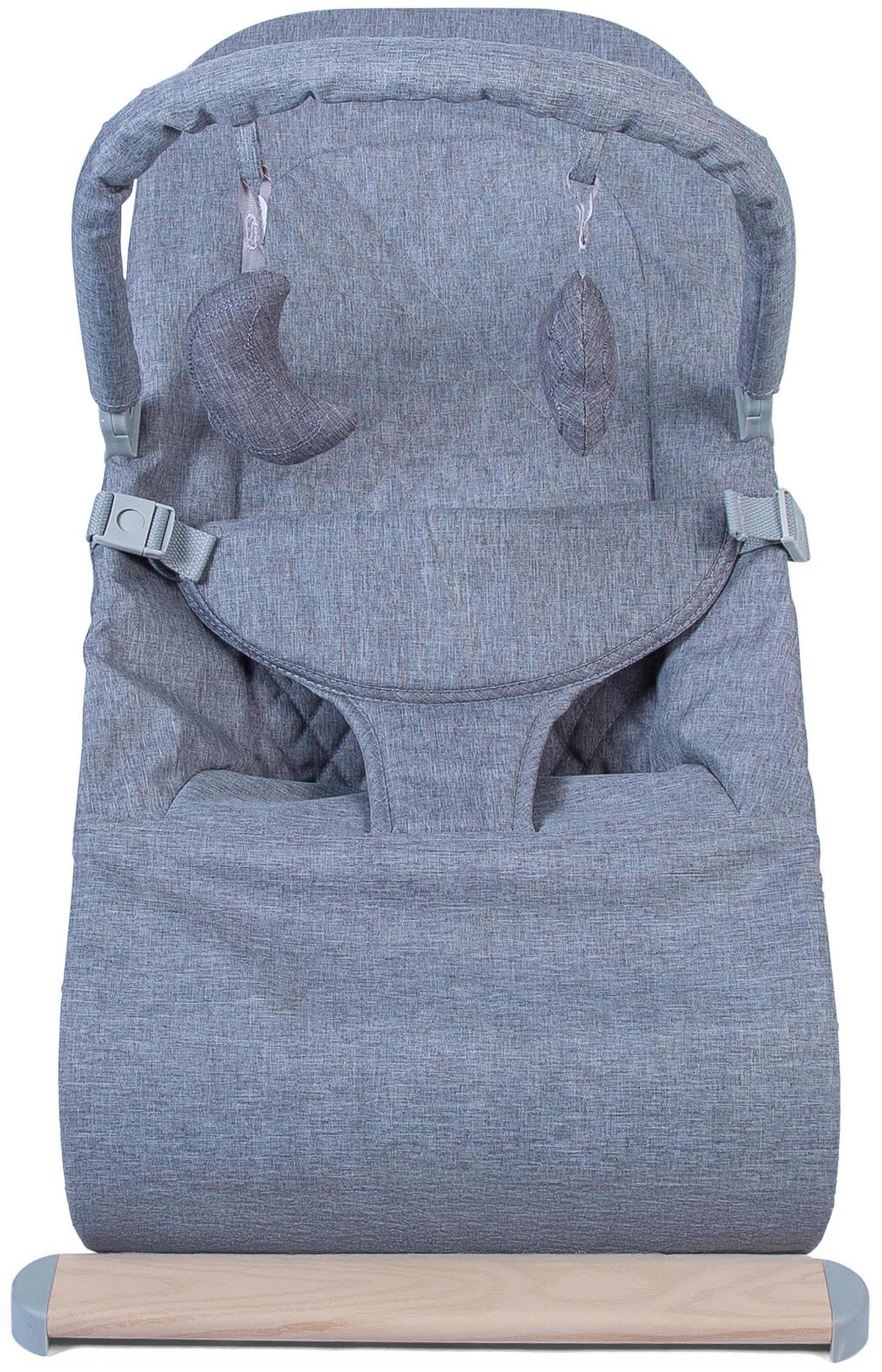 Red Kite Baya Bouncer - Dove Grey
