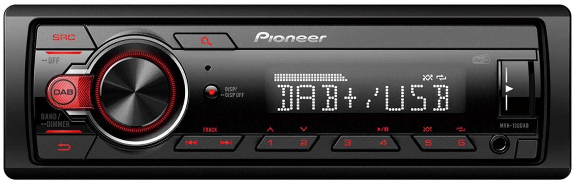 Pioneer MVH-130DAB Car Stereo