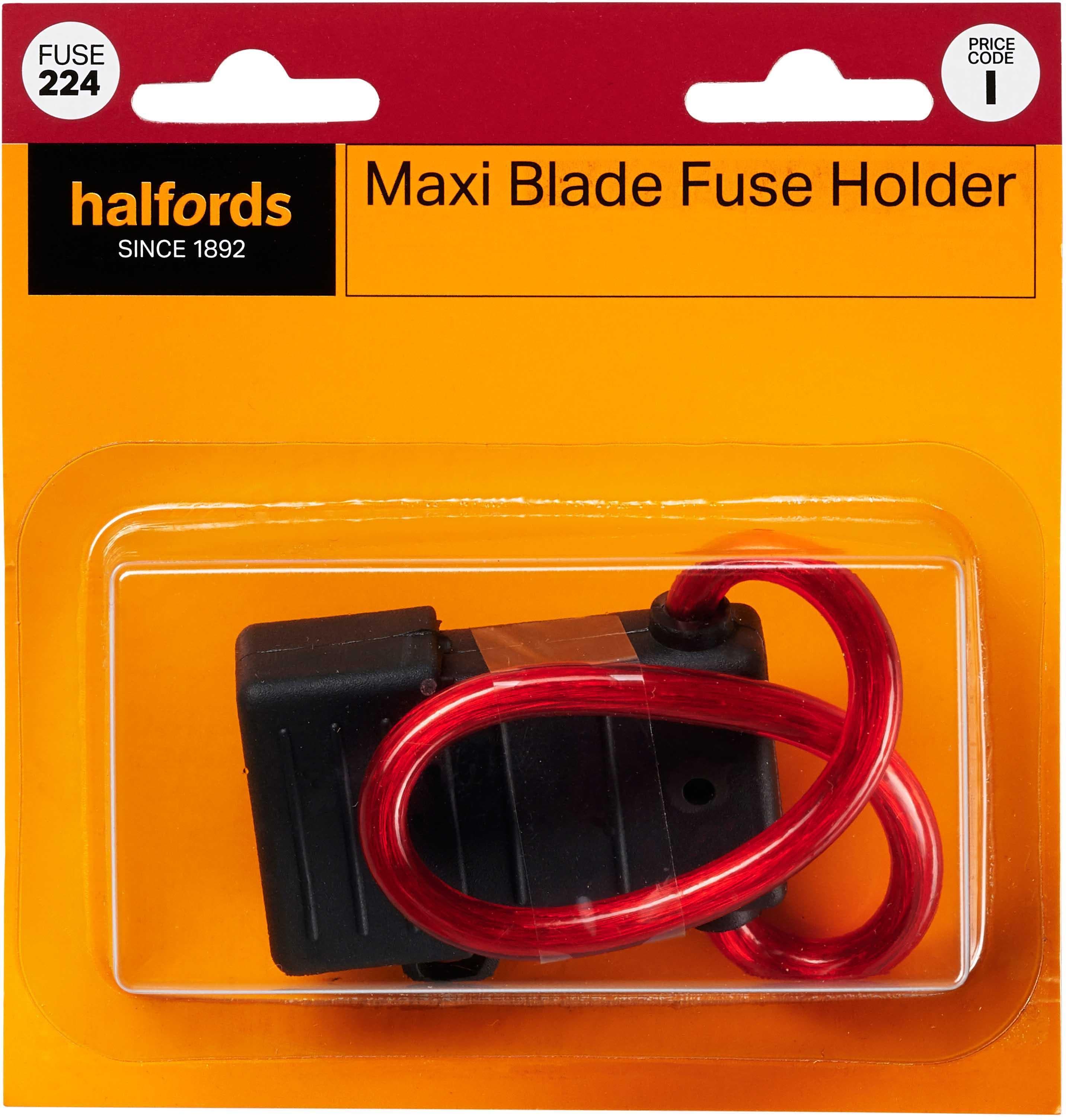 Halfords Maxi Blade Fuse Holder (FUSE224)