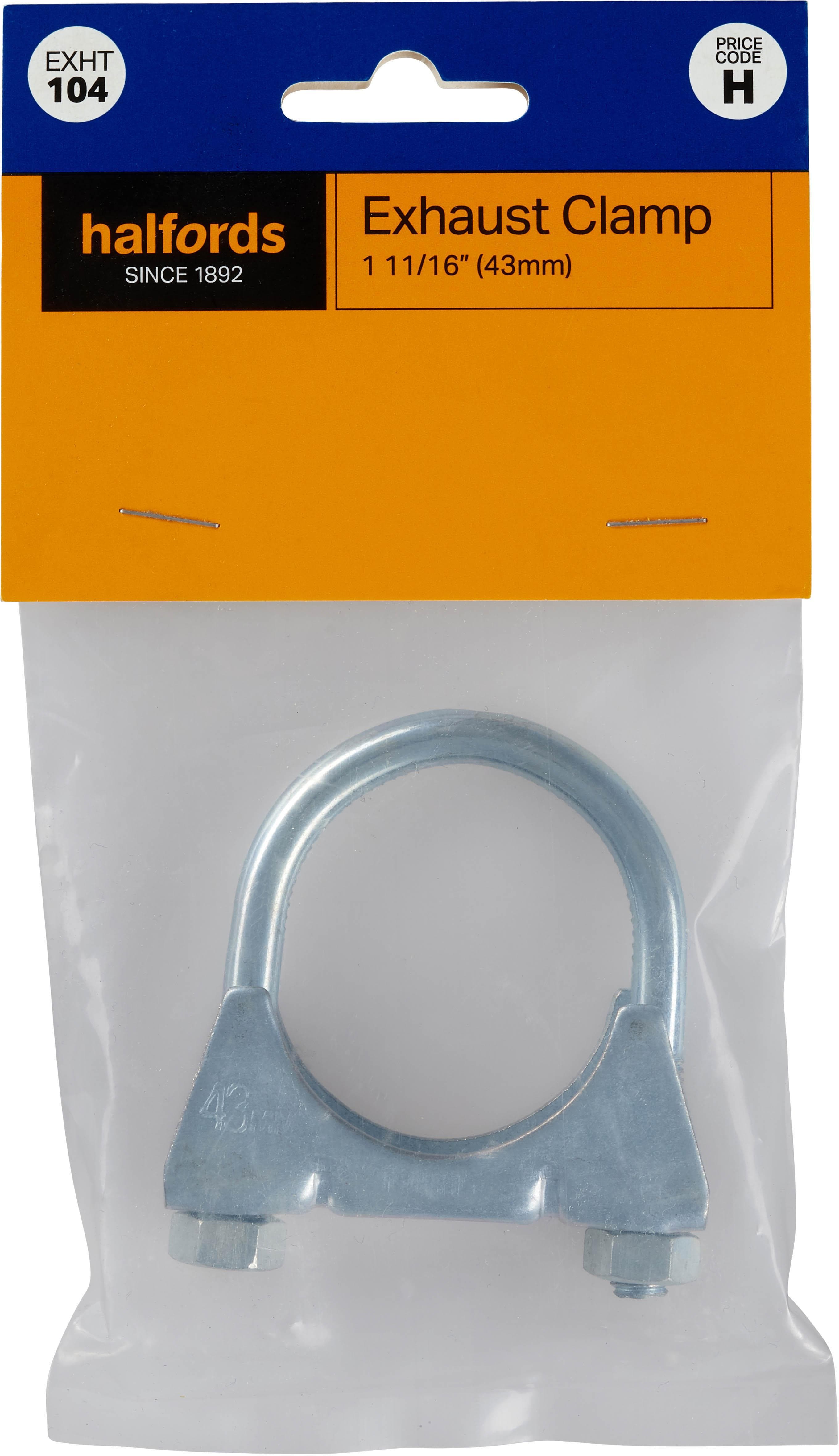Halfords Exhaust Clamp 43mm