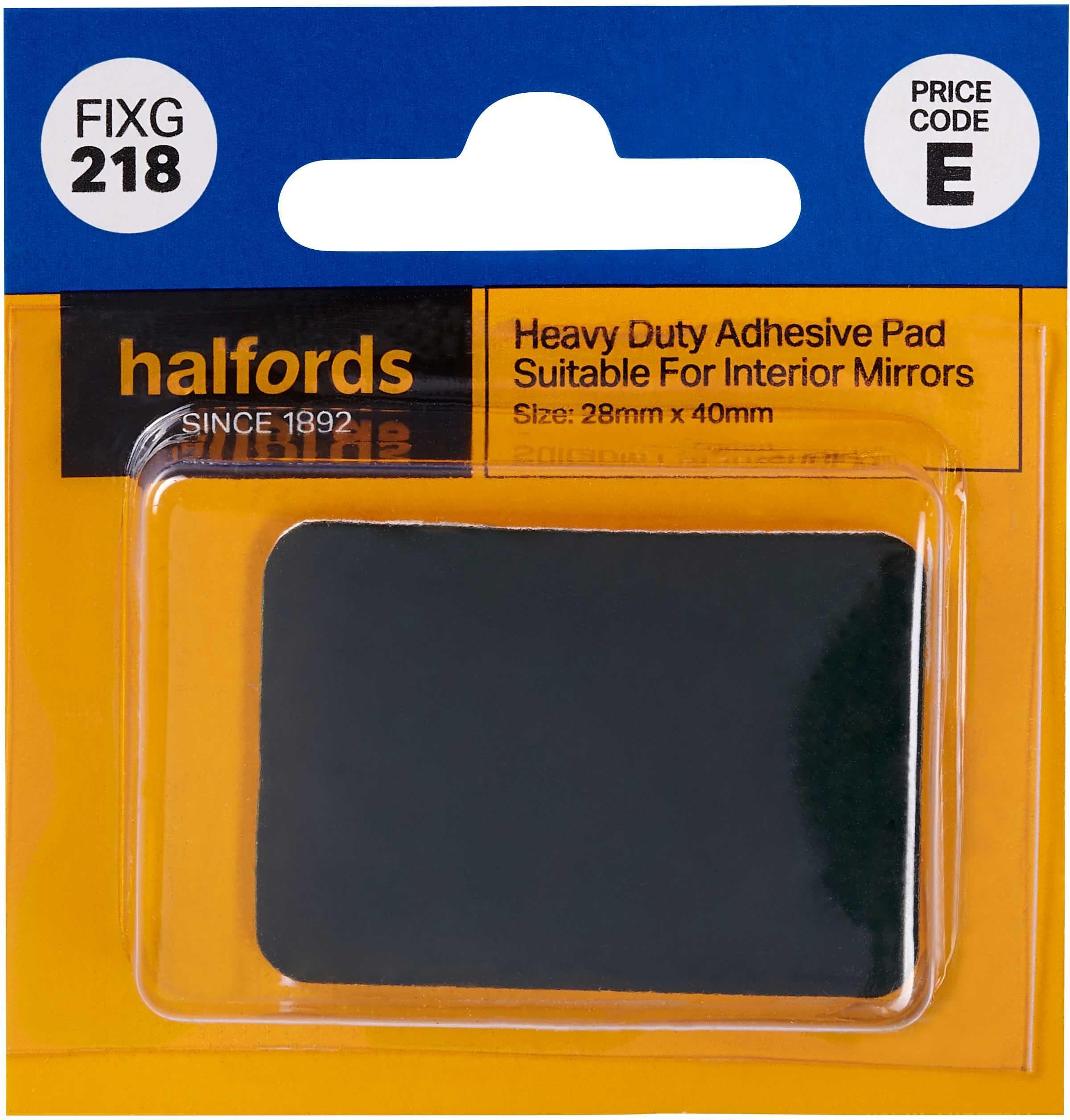 Halfords Heavy Duty Adhesive Pad (FIXG218)