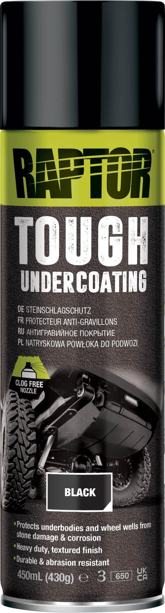 RAPTOR TOUGH UNDERCOATING 450ML AEROSOL