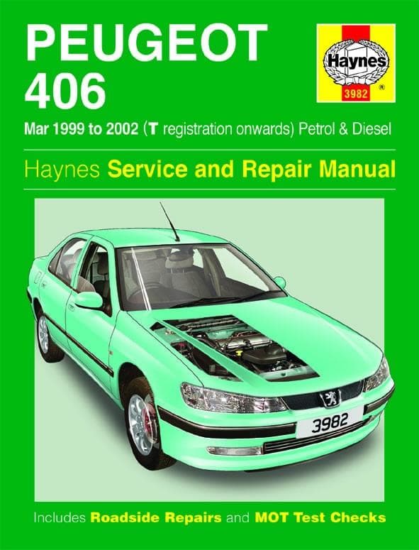 Haynes Peugeot 406 (Mar 99 - 02) Manual