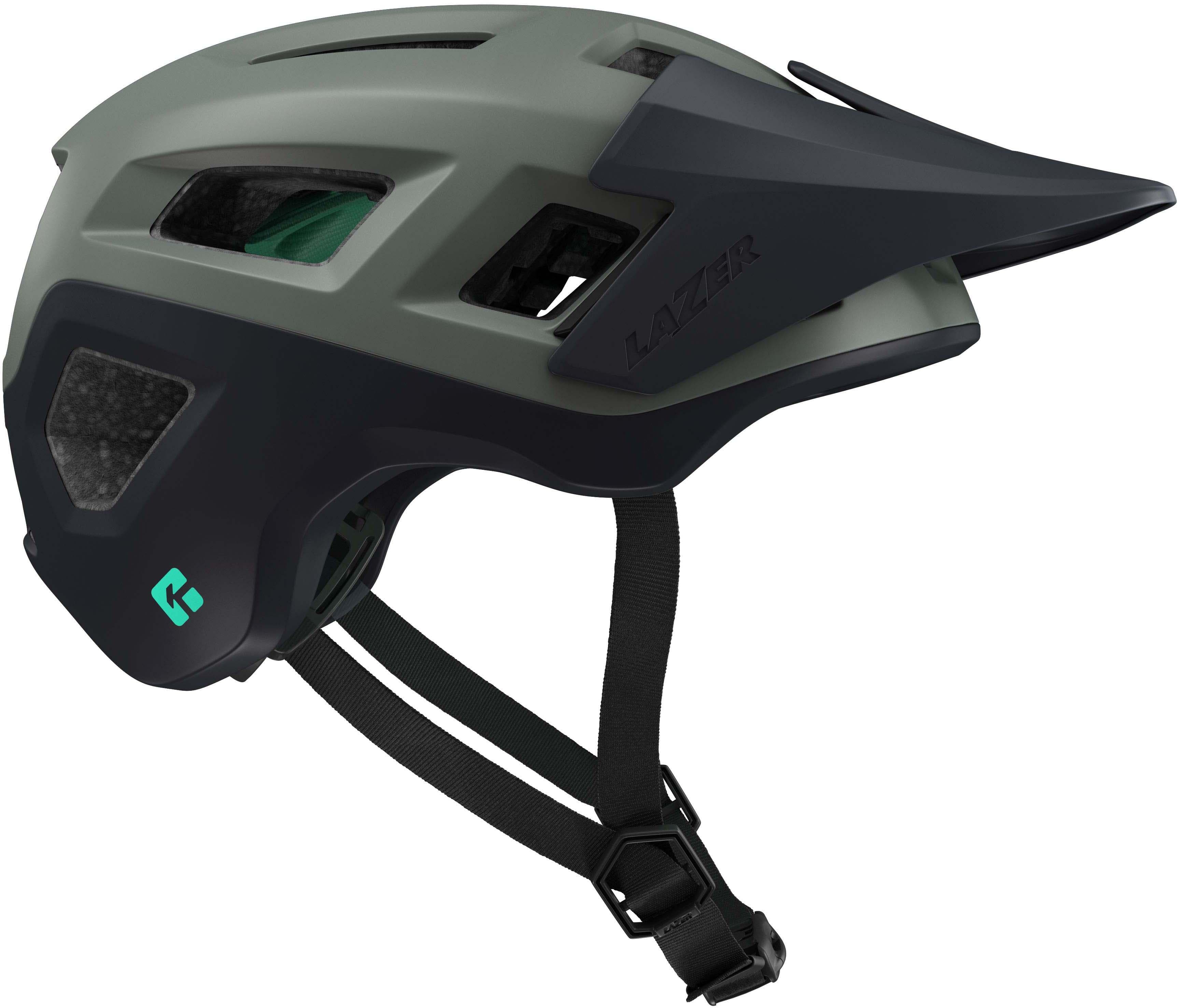 Lazer Coyote KinetiCore Helmet - Matt Dark Green, Large
