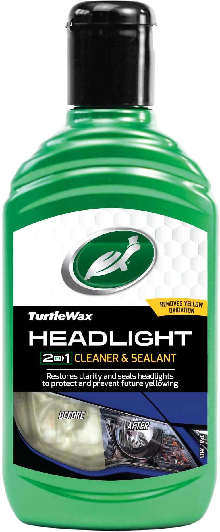 Turtle Wax Headlight Cleaner & Sealant 300ML