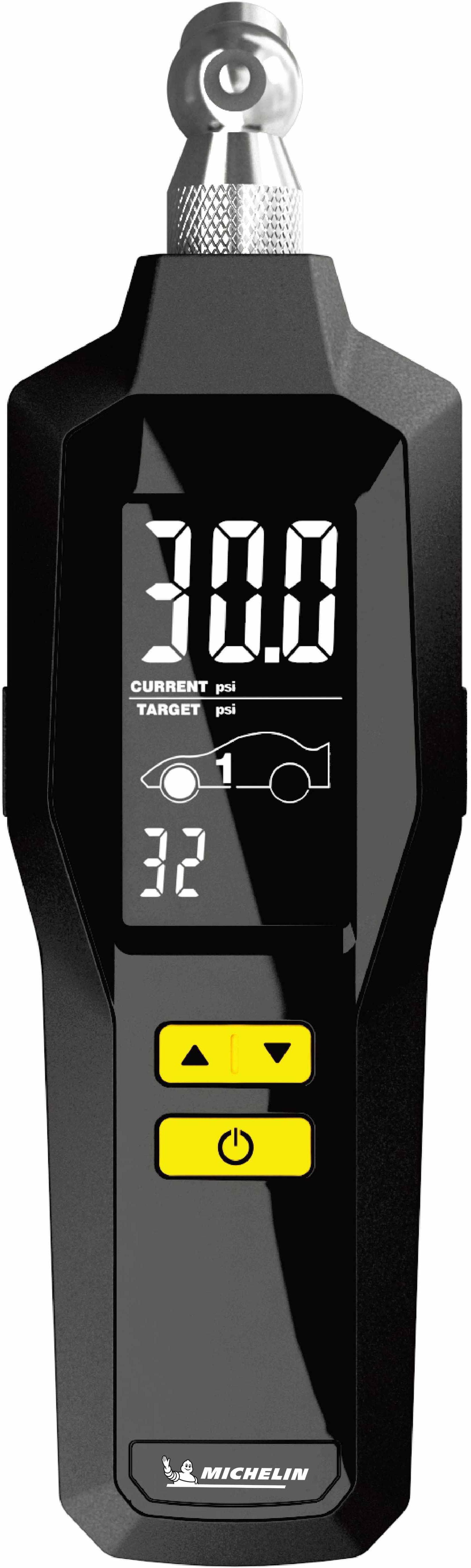 Michelin Programmable Digital Tyre Pressure Gauge