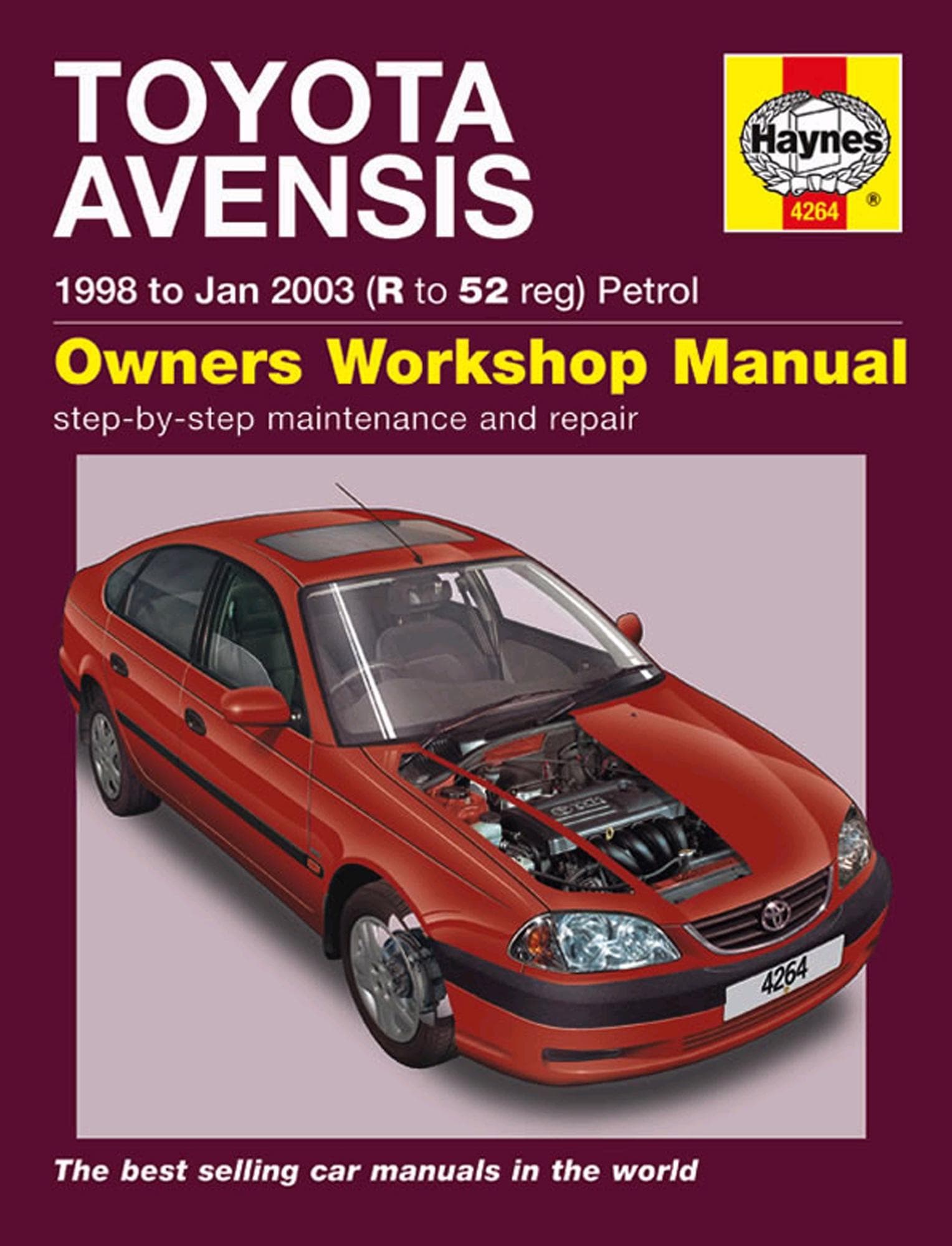 Haynes Toyota Avensis (98 - Jan 03) Manual