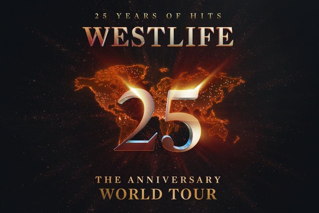 Event image for Westlife 25 - The Anniversary World Tour