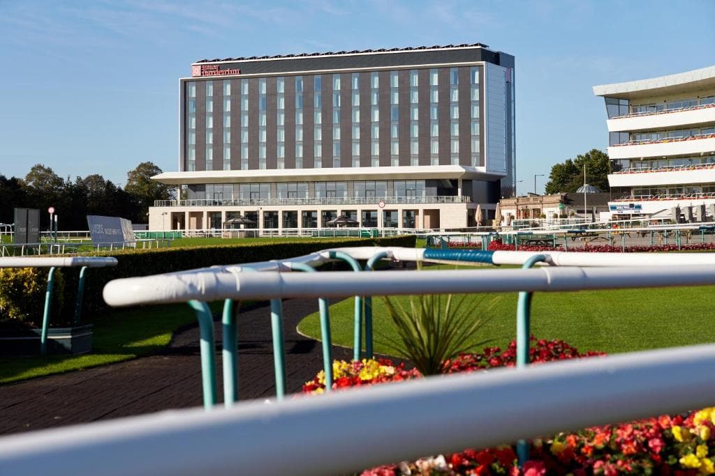 Accommodation at Hilton Garden Inn Doncaster Racecourse in doncaster