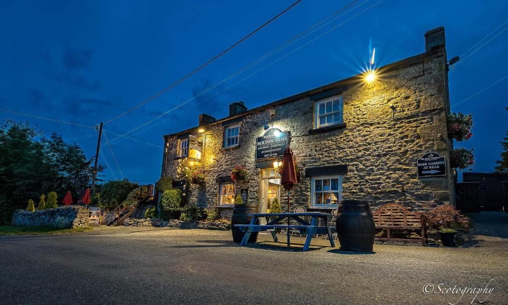 Accommodation at Bolton arms downholme in downholme