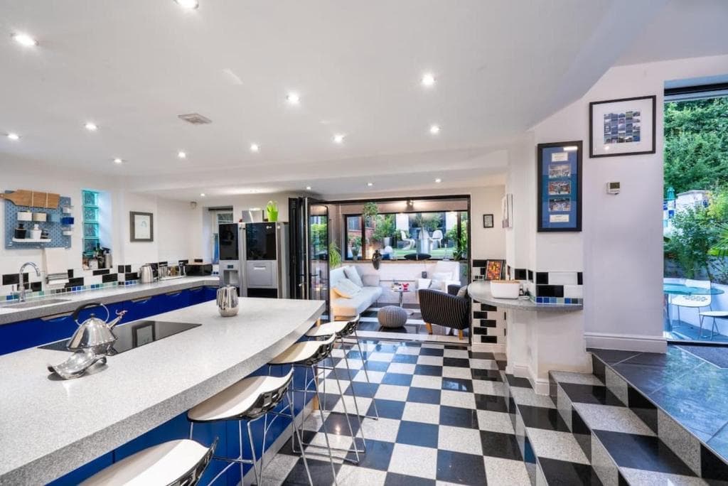 Accommodation at Grand & Unique 6BR Property in Great Location in nether edge