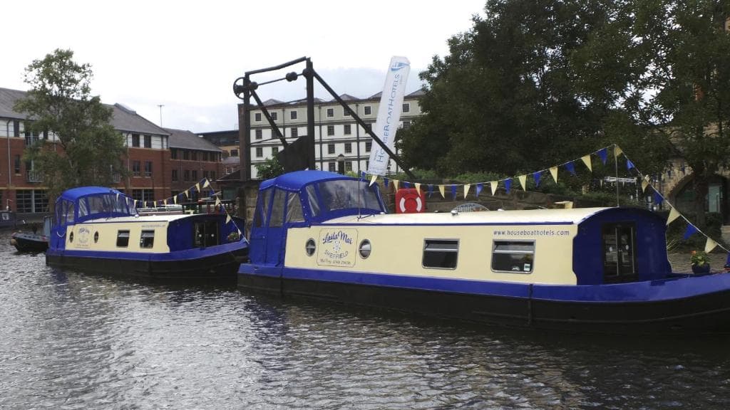 Accommodation at Houseboat Hotels in sheffield