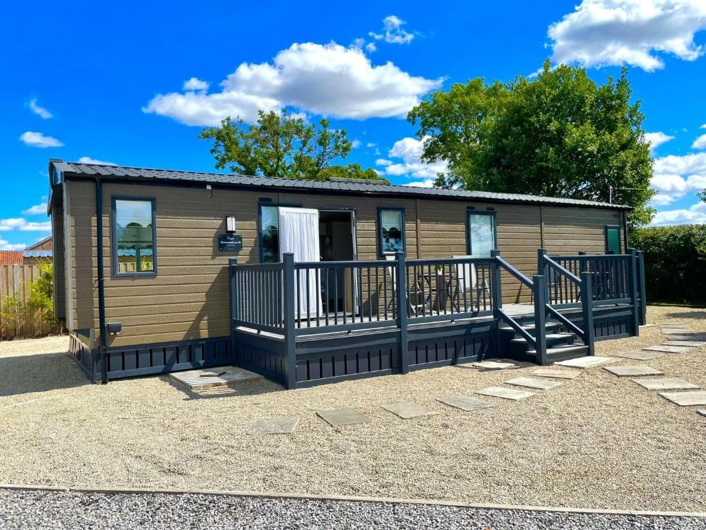 Accommodation at Hollins Stable Lodge at Hollin Barn Lodge Park in thirsk