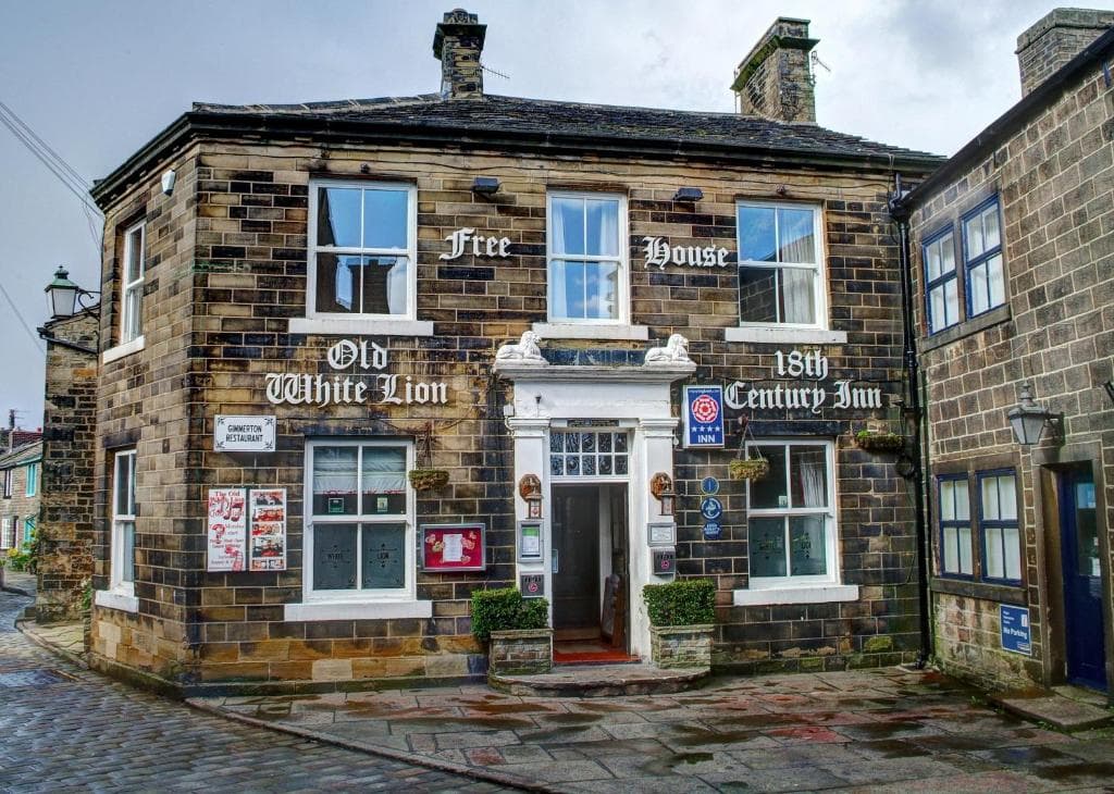 Accommodation at The Old White Lion Hotel in haworth