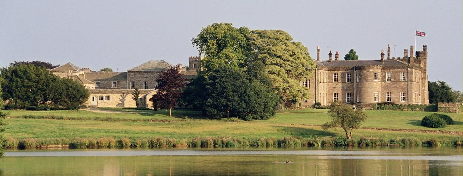 ||Ripley Castle in the evening|