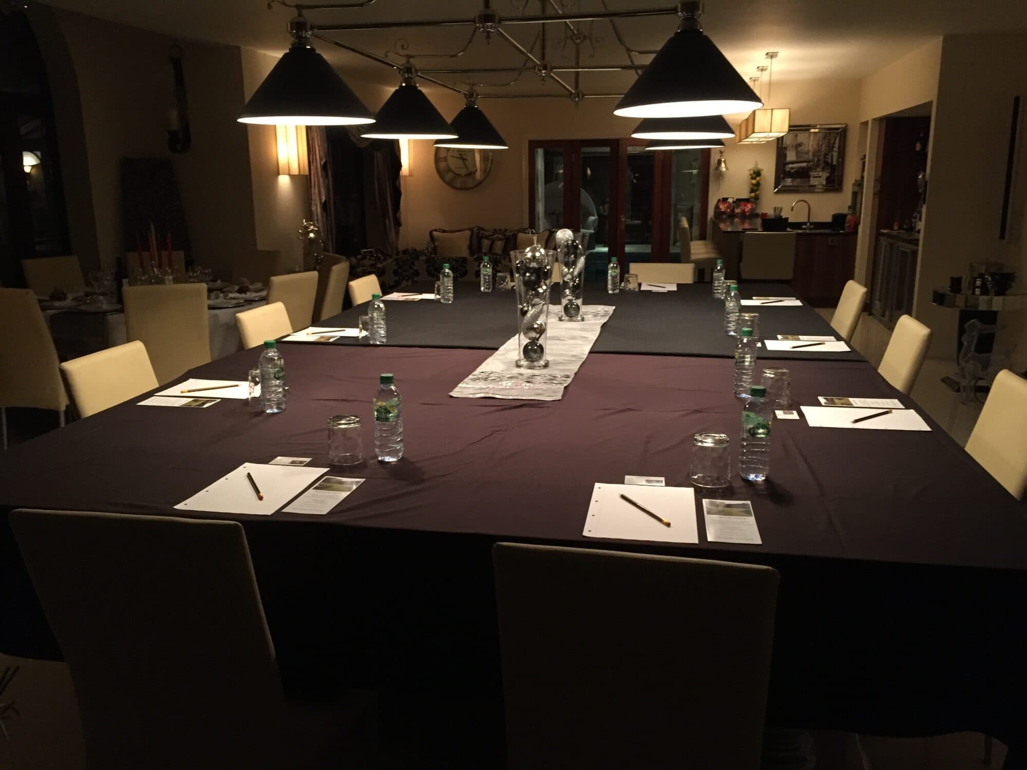 indoor- swimming pool at Truffle Lodge|Truffle Lodge back garden and conservatory||||||||