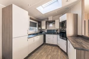 Audley Lodge with Hot Tub Image 2