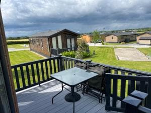 Meadow View Lodge at Hollin Barn Lodge park Thirsk,North Yorks Image 3