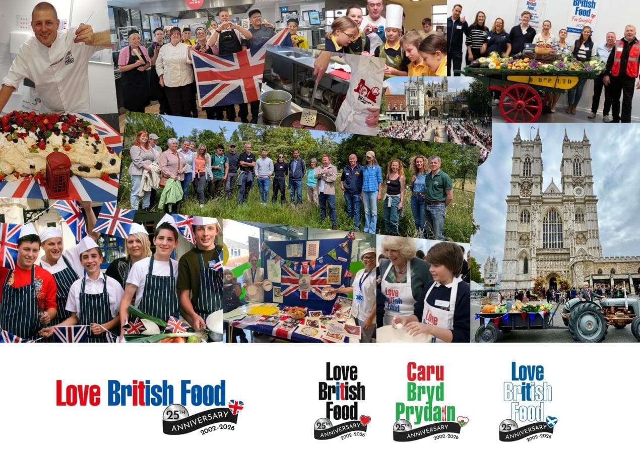 A vibrant collage showcasing Yorkshire's culinary celebrations, featuring chefs, local produce, and festive gatherings.