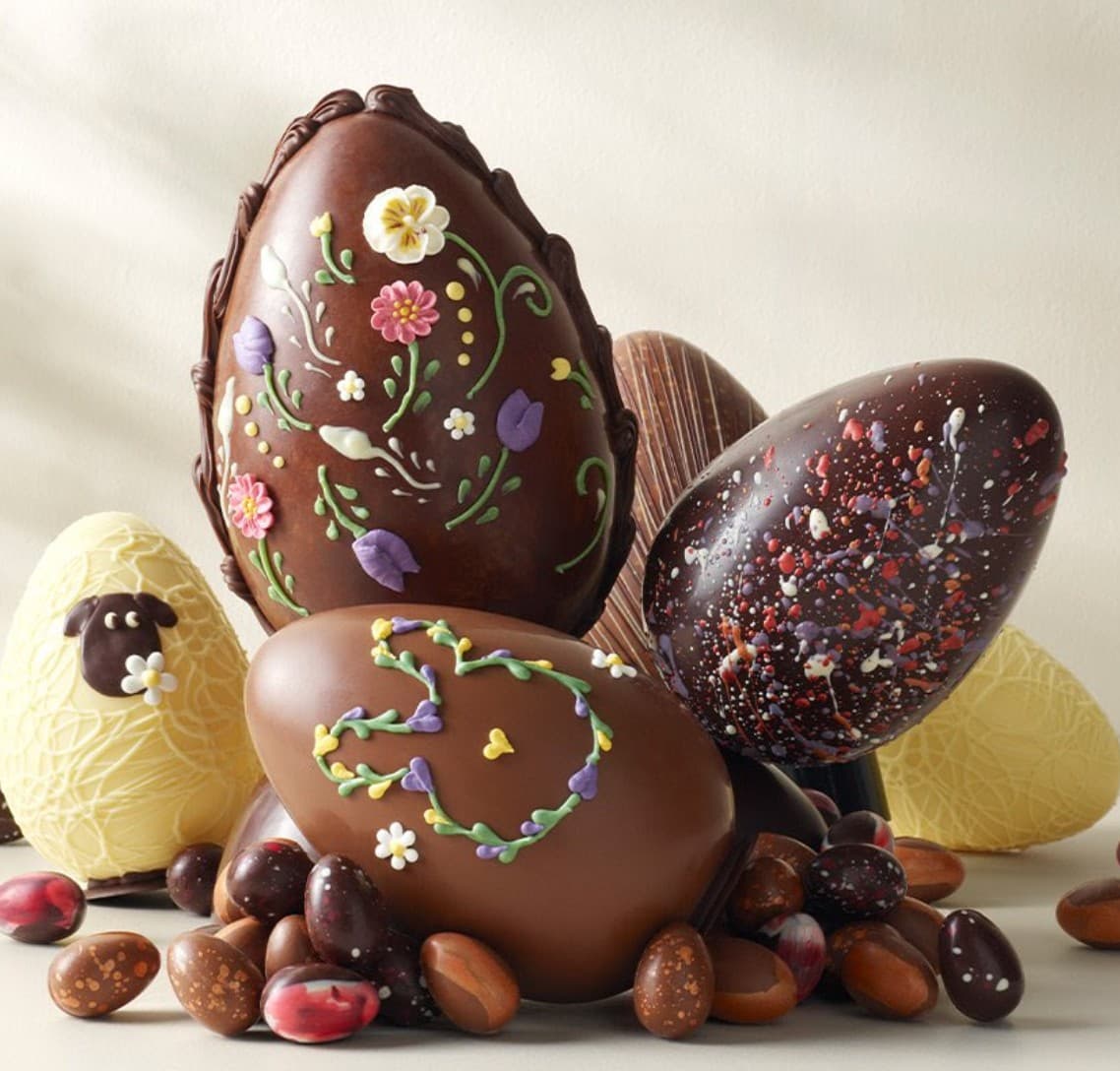 Easter Eggs at Betty's