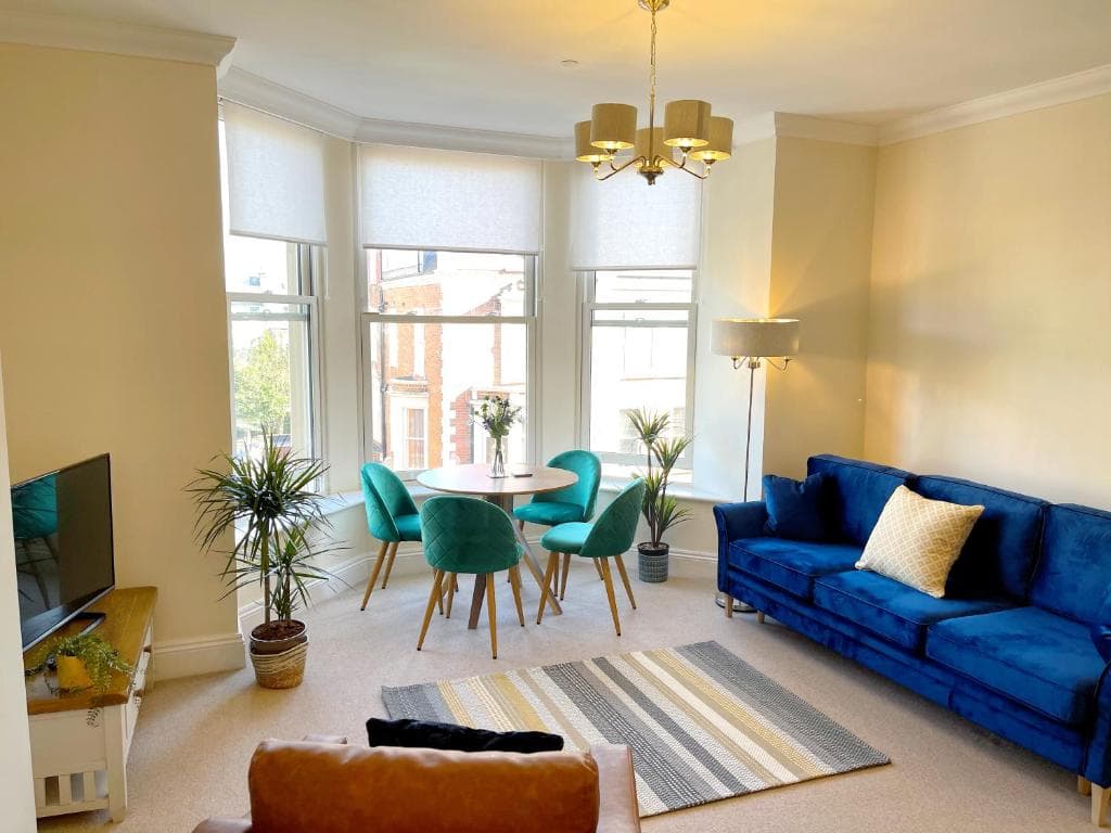 Accommodation at Stylish apartment with free parking, lift & views in scarborough