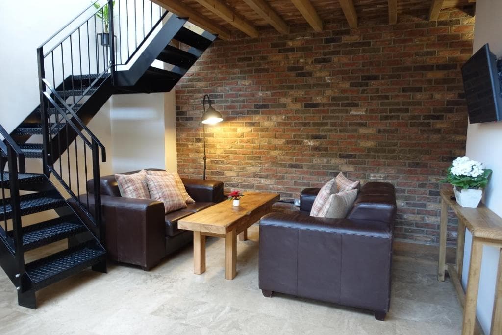 Accommodation at The Workshop, in 18th century Lothersdale Mill in lothersdale