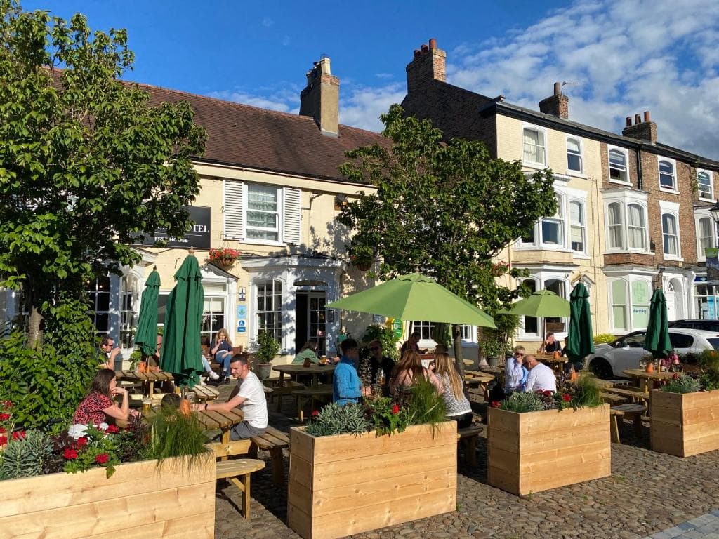 Accommodation at The George Hotel Easingwold in easingwold