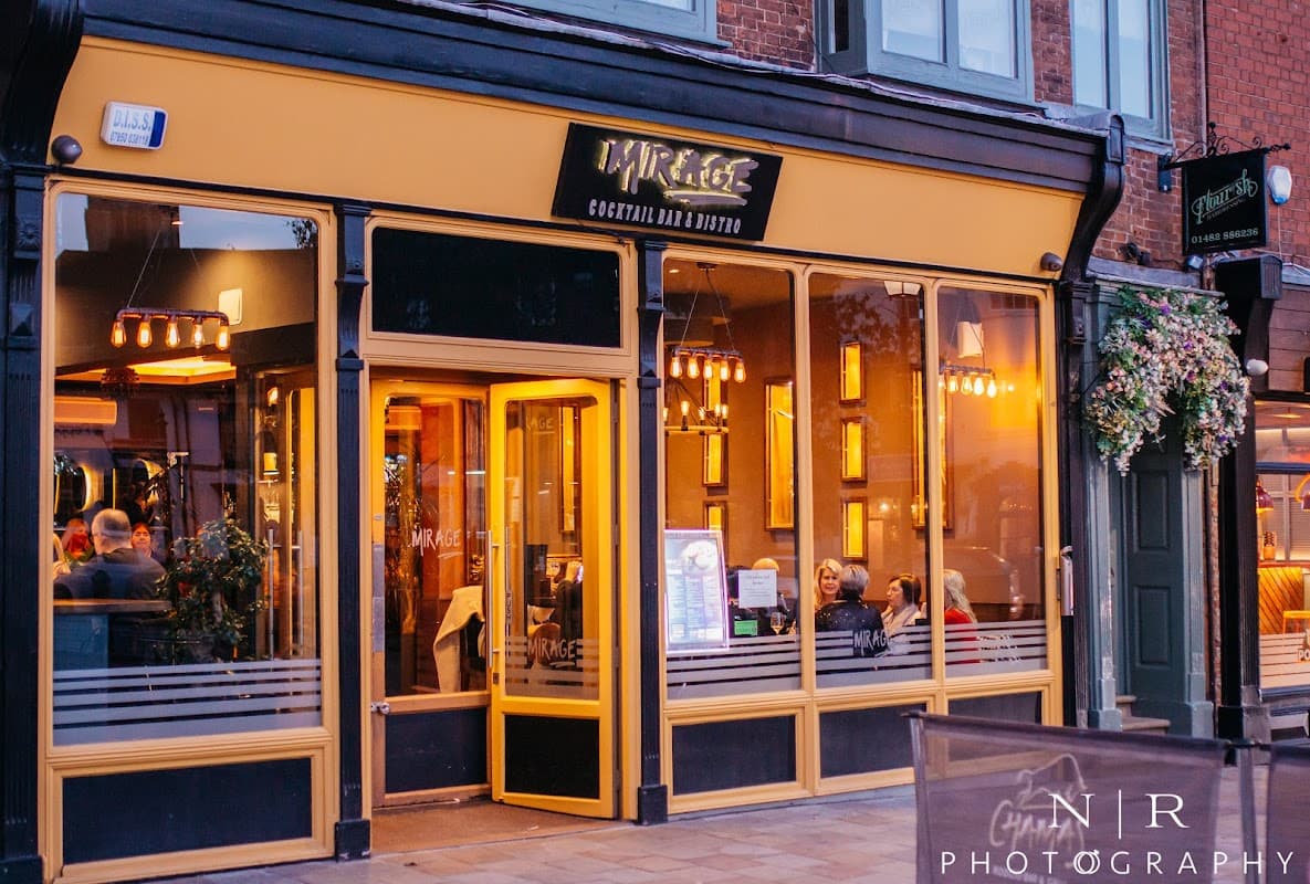 Food & drink at Mirage Cocktail Bar and Bistro in beverley