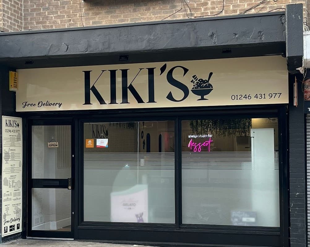 Dining at KIKI'S in eckington