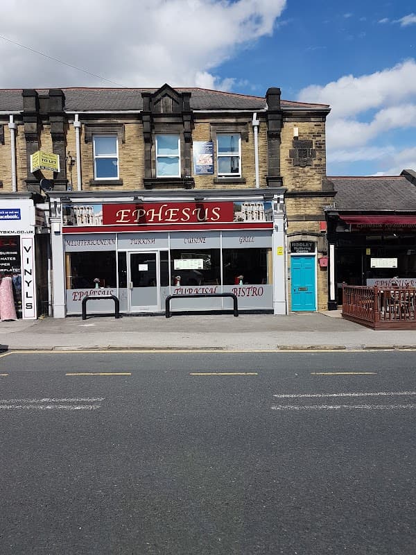 Dining at Ephesus Restaurant in farsley