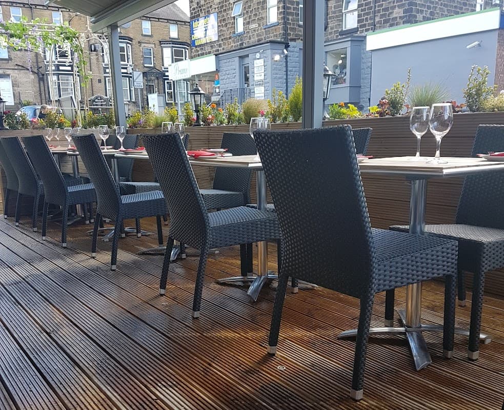 Dining at Mykonos Bar & Grill in harrogate