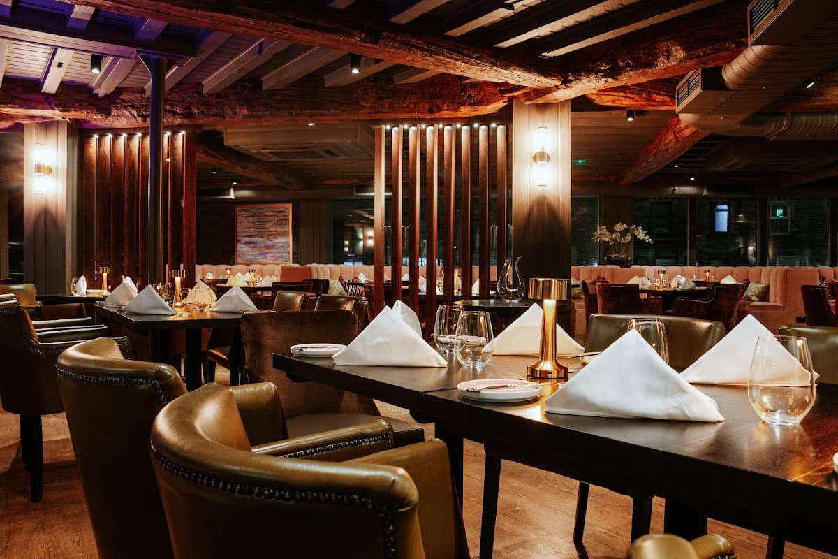 Dining at Rhubarb Restaurant Harrogate in harrogate