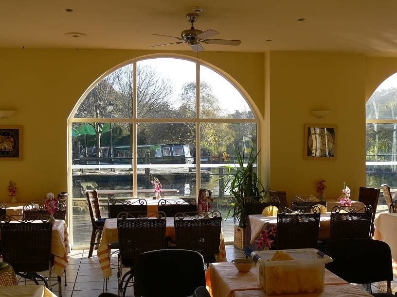 Dining at Rim Nam Thai Restaurant in hebden bridge