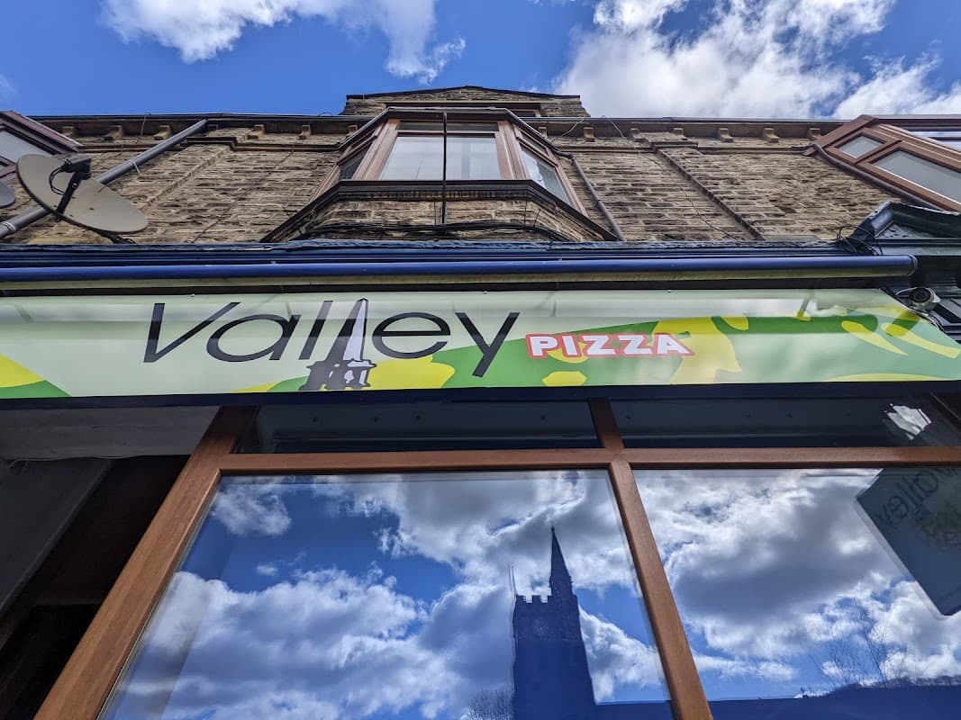 Dining at Valley Pizza in hebden bridge