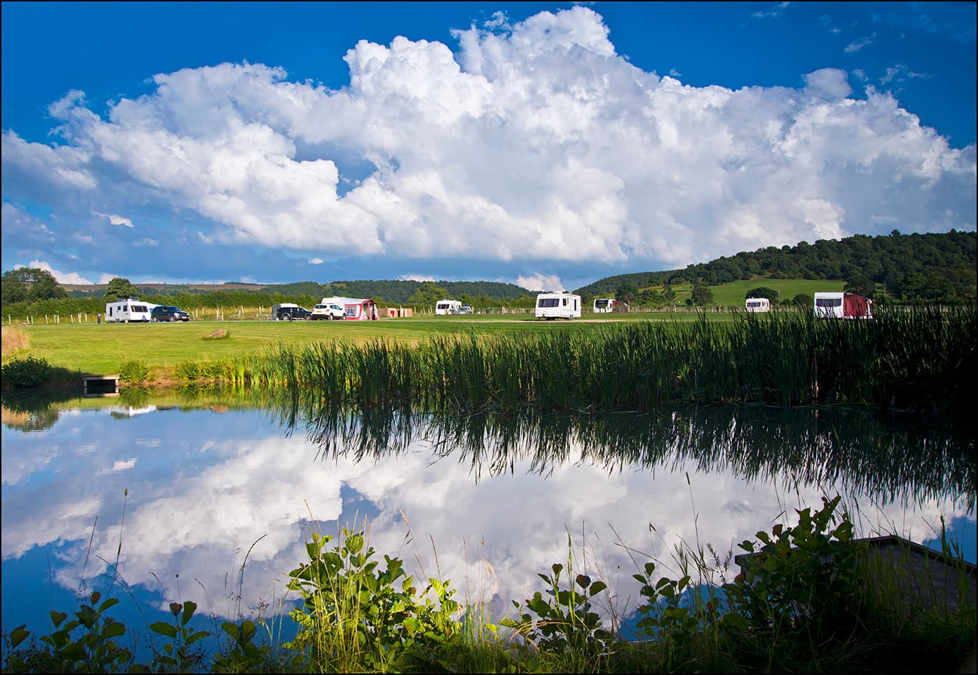 Hillside Caravan Park - Campsite in upsall