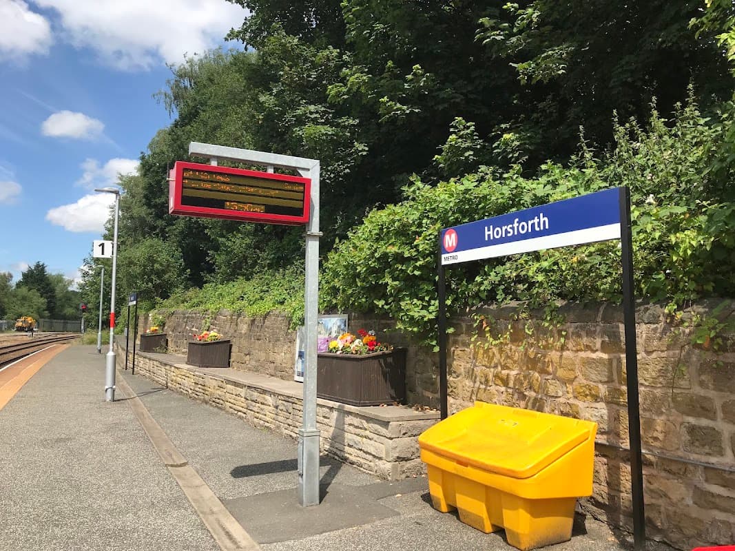 Bus Stop at Horsforth Station - Bus Stops in horsforth