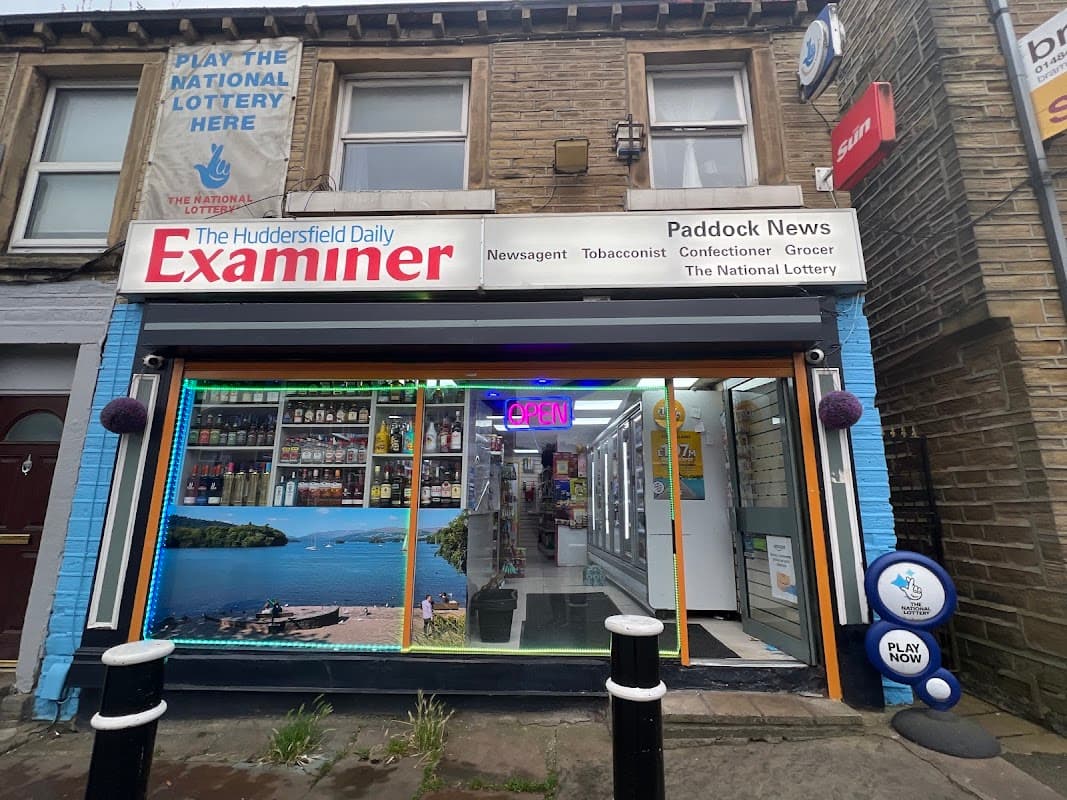 Paddock News - Bookshops in huddersfield