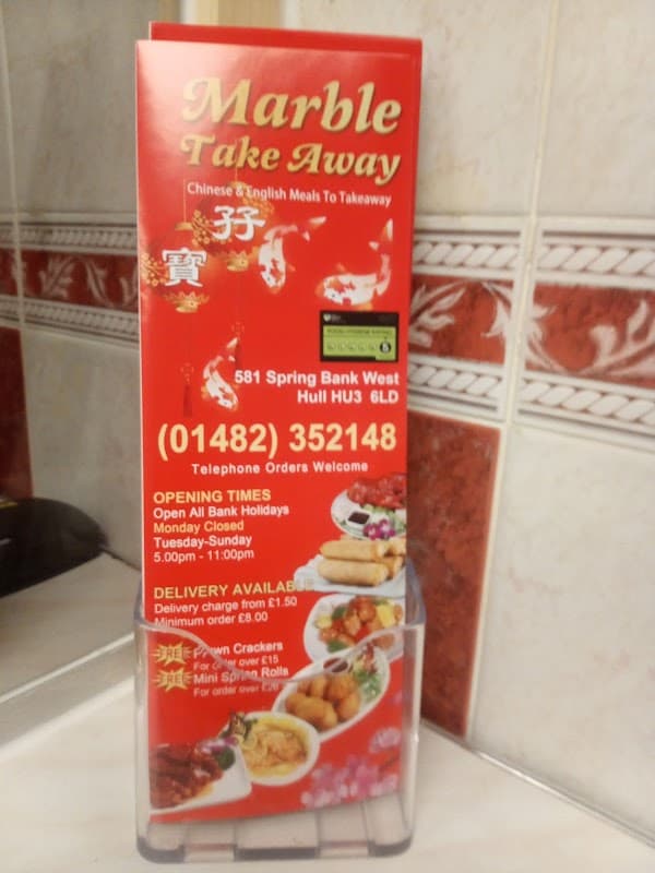 marble takeaway - Takeaway in hull