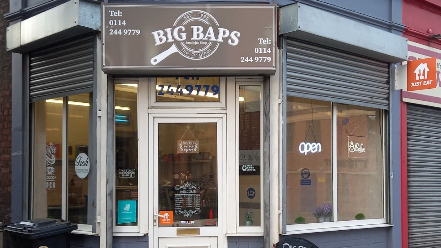 Cafe Big Baps Sandwich Shop in manor