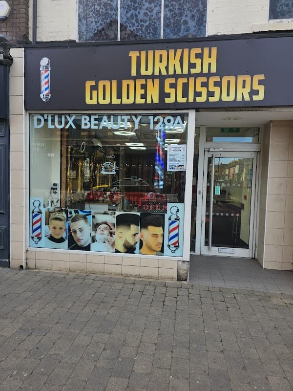 Turkish golden Scissors - Barbers in middlesbrough
