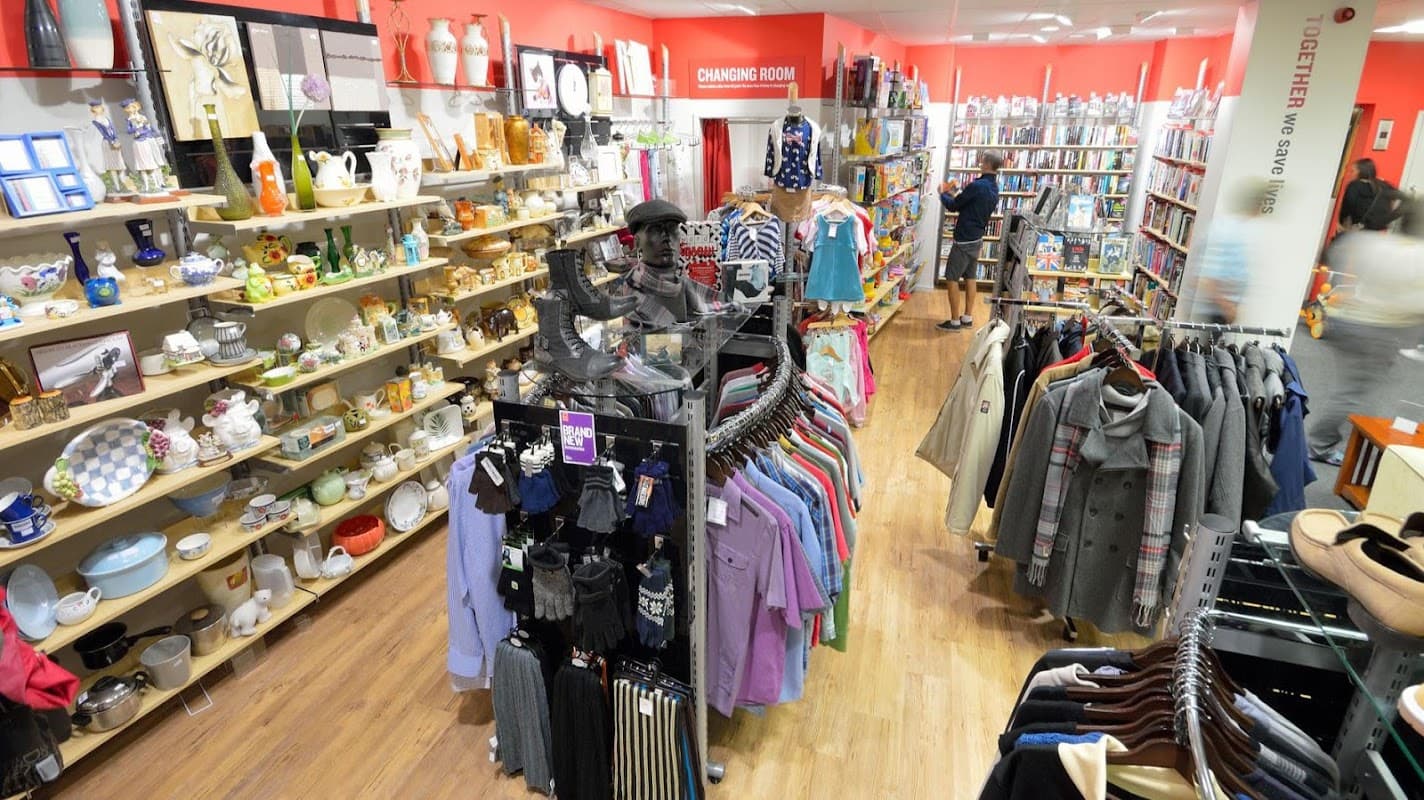 British Heart Foundation - Clearance Shop - Charity Shops in otley