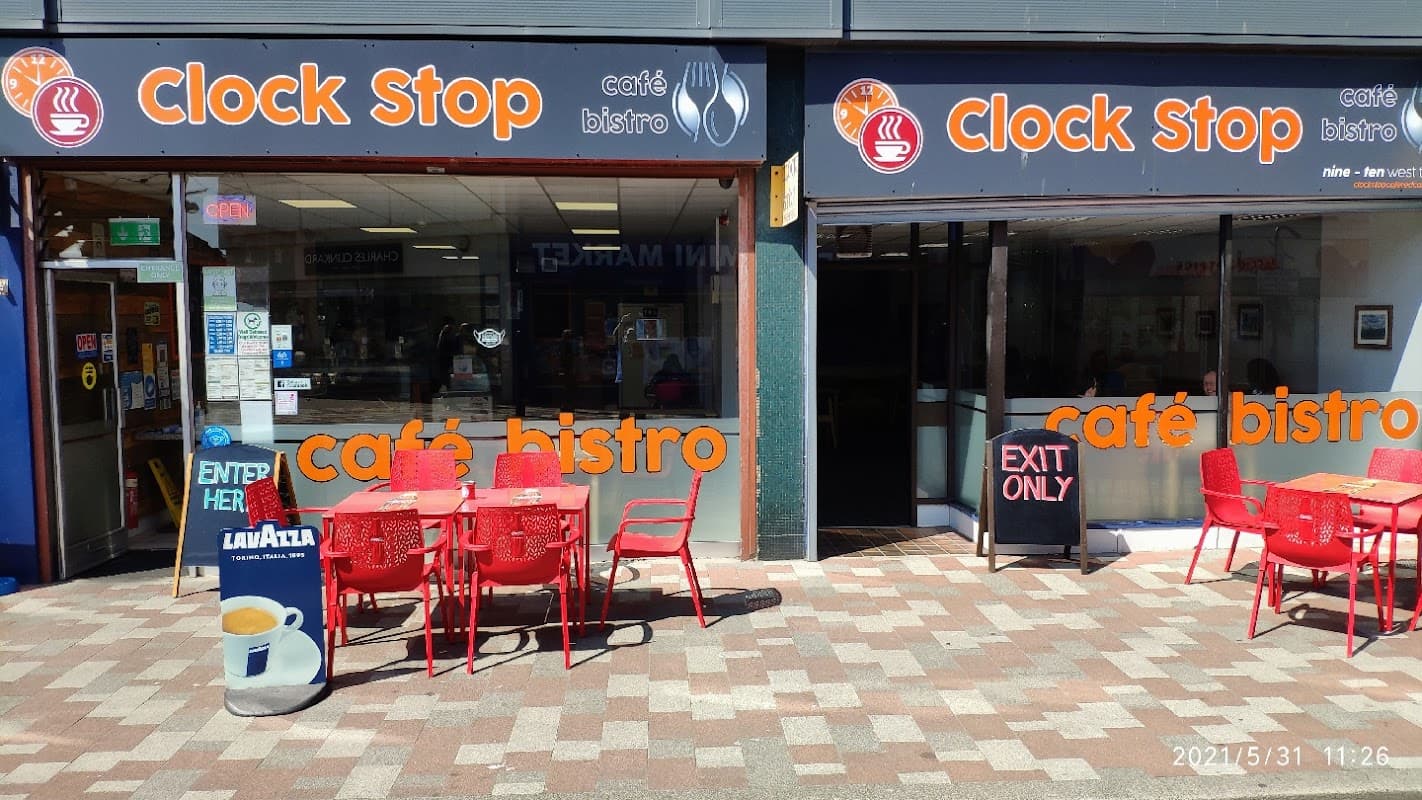 Cafe Clock Stop Cafe Bistro in redcar