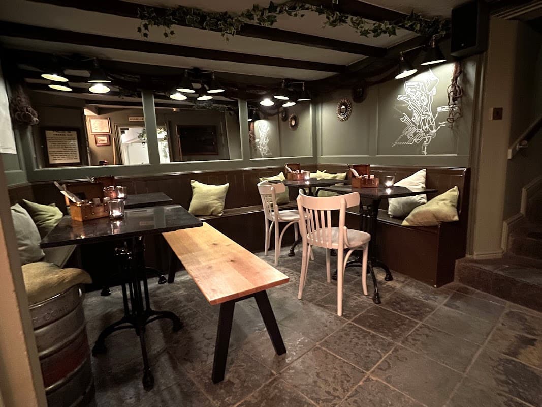 Dining at Brambles Bistro in robin hoods bay