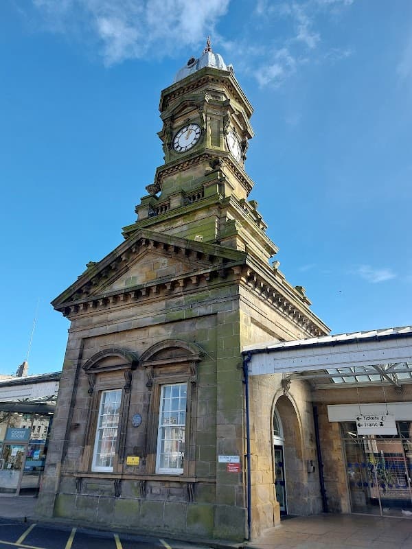 Scarborough Railway Station Bench - Historic Site in scarborough