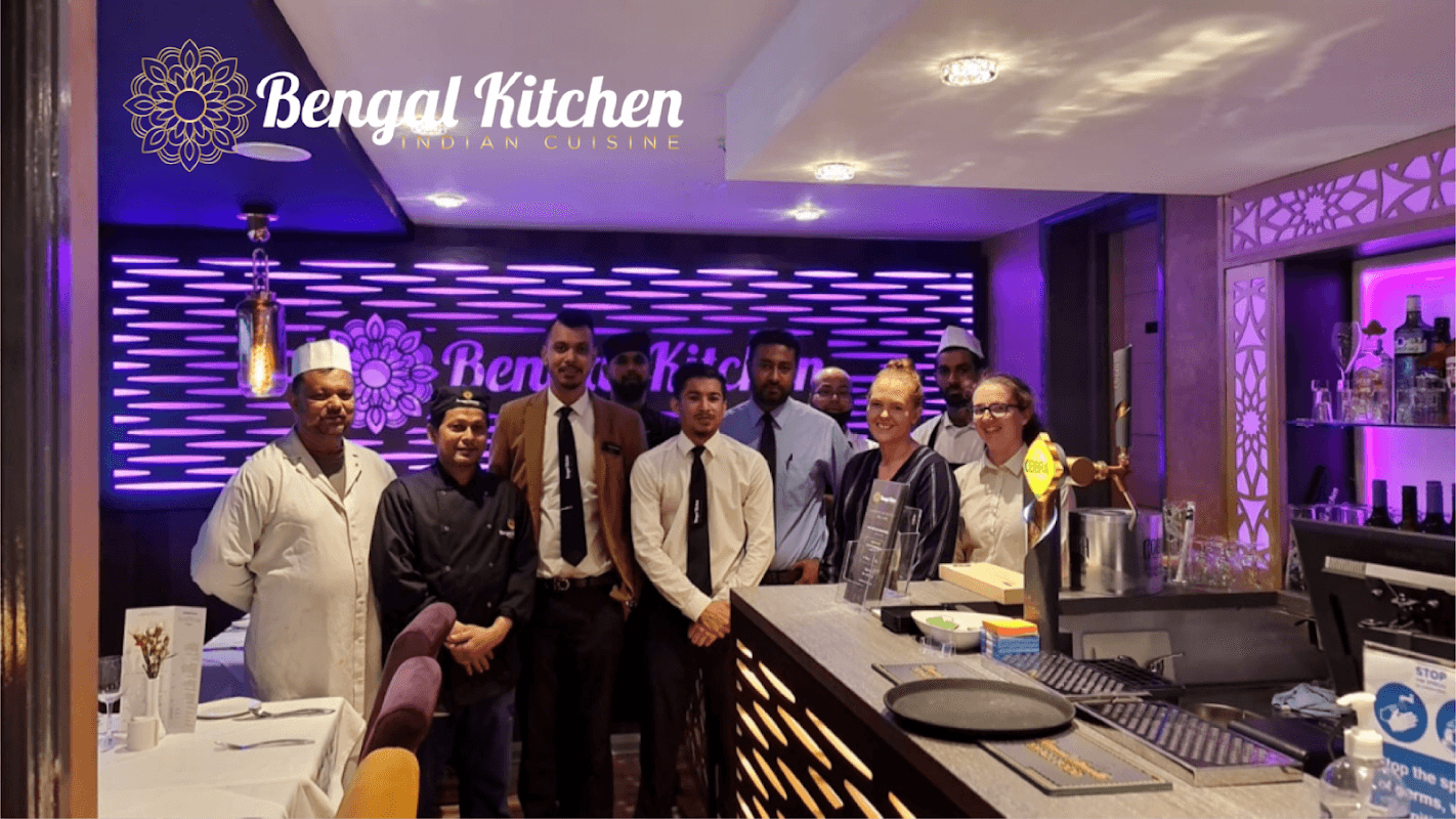 Dining at Bengal Kitchen in thirsk
